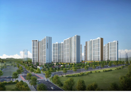 사진= 호반산업 '호반써밋 그랜빌' 투시도
